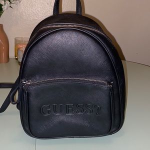 GUESS mini leather backpack.